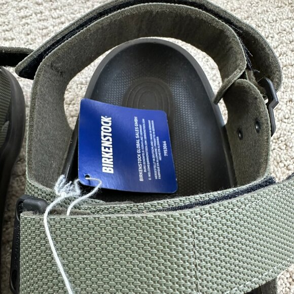 Birkenstock Tatacoa Birko-Flor Sandals Futura Khaki Size 12-12.5US / 45EU D - Picture 4 of 10